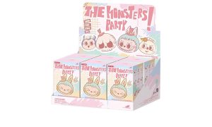 Pop Mart Labubu The Monsters Party Series Reversible Plush Doll Sealed Case (6 Blind Box)