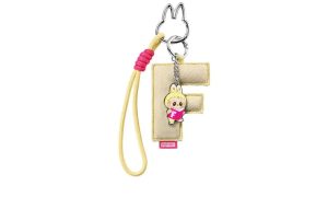 Pop Mart Labubu The Monsters Pin for Love Series "F" Letter Pendant