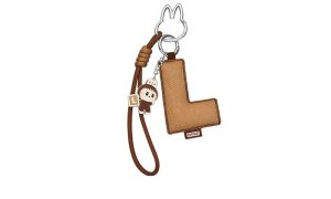 Pop Mart Labubu The Monsters Pin for Love Series "L" Letter Pendant