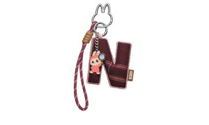 Pop Mart Labubu The Monsters Pin for Love Series "N" Letter Pendant