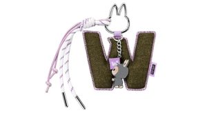 Pop Mart Labubu The Monsters Pin for Love Series "W" Letter Pendant