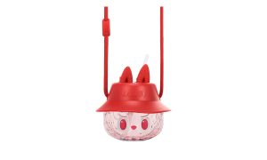 Pop Mart Labubu The Monsters Wacky Mart Series Tomato Red Tumbler