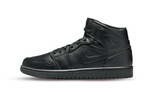 Jordan 1 Mid Triple Black