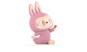 Pop Mart THE MONSTERS Labubu Lazy Yoga Series Confident Figure