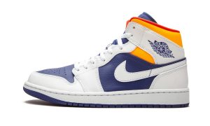 Jordan 1 Mid Royal Blue Laser Orange