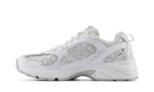 New Balance 530 Silver Metallic Polka Dots