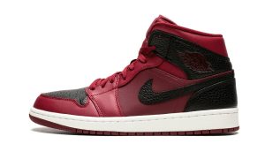 Air Jordan 1 Retro Mid 'Team Red Black'