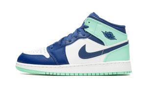 Air Jordan 1 Mid Blue Mint (GS)