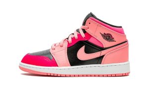 Air Jordan 1 Mid Coral Chalk (GS)