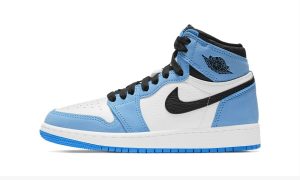 Air Jordan 1 Retro High White University Blue Black (GS)