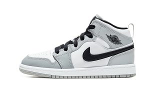 Jordan 1 Mid Light Smoke Grey (PS)