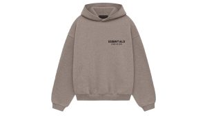 Fear of God Essentials Kids Fleece Hoodie Heather Gray