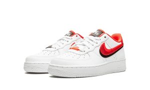 Nike Air Force 1 LV8 Double Swoosh Red Black (GS) - immagine 2