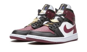 Air Jordan 1 Mid SE Black Dark Beetroot (W) – Bild 2