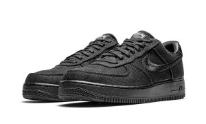 Nike Air Force 1 Low Stussy Black - Image 2