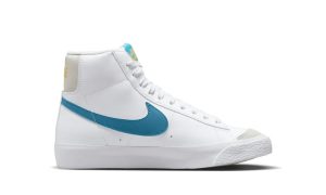 Nike Blazer Mid 77 White Laser Blue (GS) - Image 2