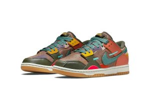Nike Dunk Low Scrap Archeo Brown - Afbeelding 2