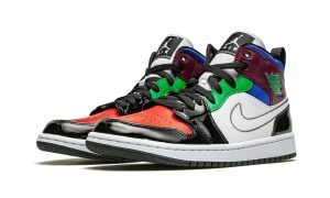 Air Jordan 1 Mid SE Black White Multi-Color (W) - immagine 2