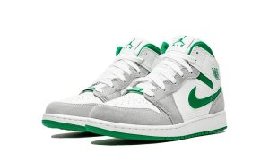 Air Jordan 1 Mid Grey Green (GS) - Afbeelding 2