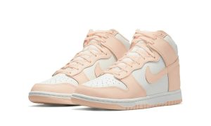 Nike Dunk High Sail Crimson Tint W - Afbeelding 2