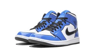 Jordan 1 Mid Signal Blue - Image 2