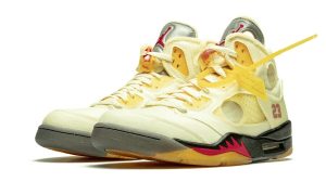 Jordan 5 Retro Off-White Sail – Image 2