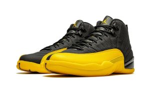 Jordan 12 Retro Black University Gold - immagine 2
