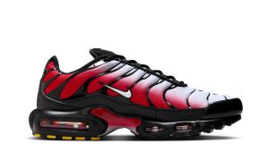 Nike Air Max Plus Pure Platinum University Red Black White - Image 2