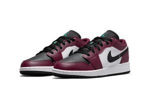 Air Jordan 1 Low Dark Beetroot Roma Green (GS) - Afbeelding 2