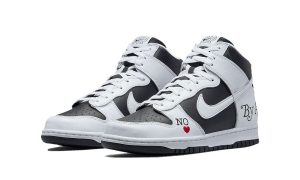 Nike SB Dunk High Supreme By Any Means Black - Image 2
