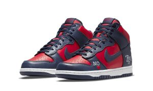 Nike SB Dunk High Supreme By Any Means Navy - Image 2
