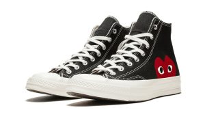 Converse Chuck Taylor All Star 70 Hi Comme des Garcons PLAY Black - Image 2
