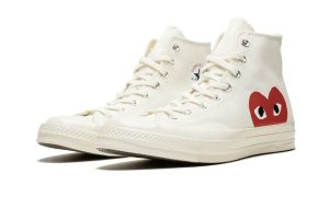 Converse Chuck Taylor All Star 70 Hi Comme des Garcons PLAY White - Image 2