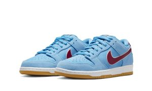 Nike SB Dunk Low Valour Blue Team Maroon – Bild 2