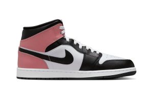 Jordan 1 Mid White Rust Pink Black - Image 2