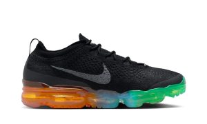 Nike Air VaporMax 2023 Flyknit Black Multi Sole – Image 2
