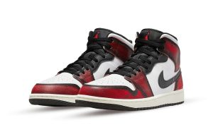 Air Jordan 1 Mid Wear-Away Chicago - Image 2