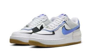 Nike Air Force 1 Low Shadow White Photon Dust Royal Pulse (W) - Image 2