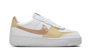 Nike Air Force 1 Low Shadow White Team Gold Rattan (Women's) - Image 2