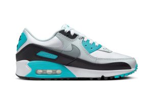 Nike Air Max 90 White Teal Nebula (W) - Image 2