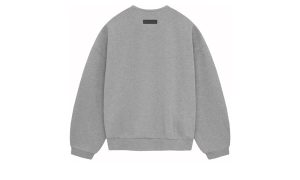Fear of God Essentials Crewneck Dark Heather Oatmeal - Image 2