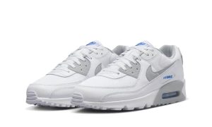 Nike Air Max 90 White Racer Blue Light Smoke Grey – Bild 2