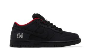 Nike SB Dunk Low Supreme 94 Black - Image 2