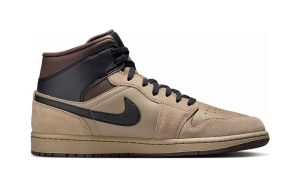 Jordan 1 Mid Khaki Baroque Brown - immagine 2