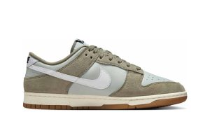 Nike Dunk Low Retro SE Light Silver Light Army Sail White - Image 2