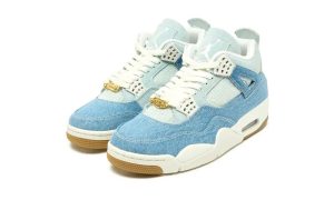 Jordan 4 Retro TEX Denim Worn Blue (W) - Afbeelding 2
