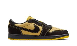 Jordan 1 Retro Low OG Quai 54 Black Tour Yellow Red - Image 2