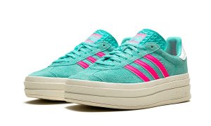adidas Gazelle Bold Flash Aqua Lucid Pink (Women's) - immagine 2