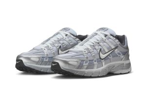 Nike P-6000 Metallic Silver Summit White-Wolf Grey – Image 2