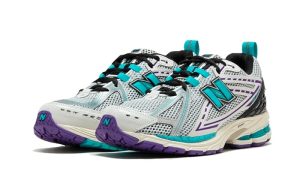 New Balance 1906R White Aqua Purple - Image 2